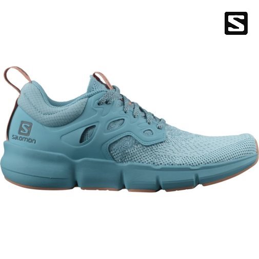 Turquoise Salomon Predict Soc 2 Women's Running Shoes | IE BZ1859